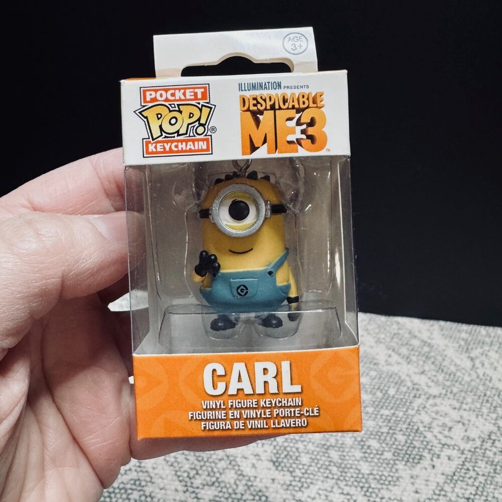 Funko Pocket Pop! Keychain- Despicable Me 3, Carl